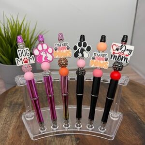 Dog Mom Focal Pen Set of 6 - NEW